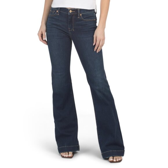 7 FOR ALL MANKIND Aspen Dojo Contrast Jeans - Picture 1 of 2